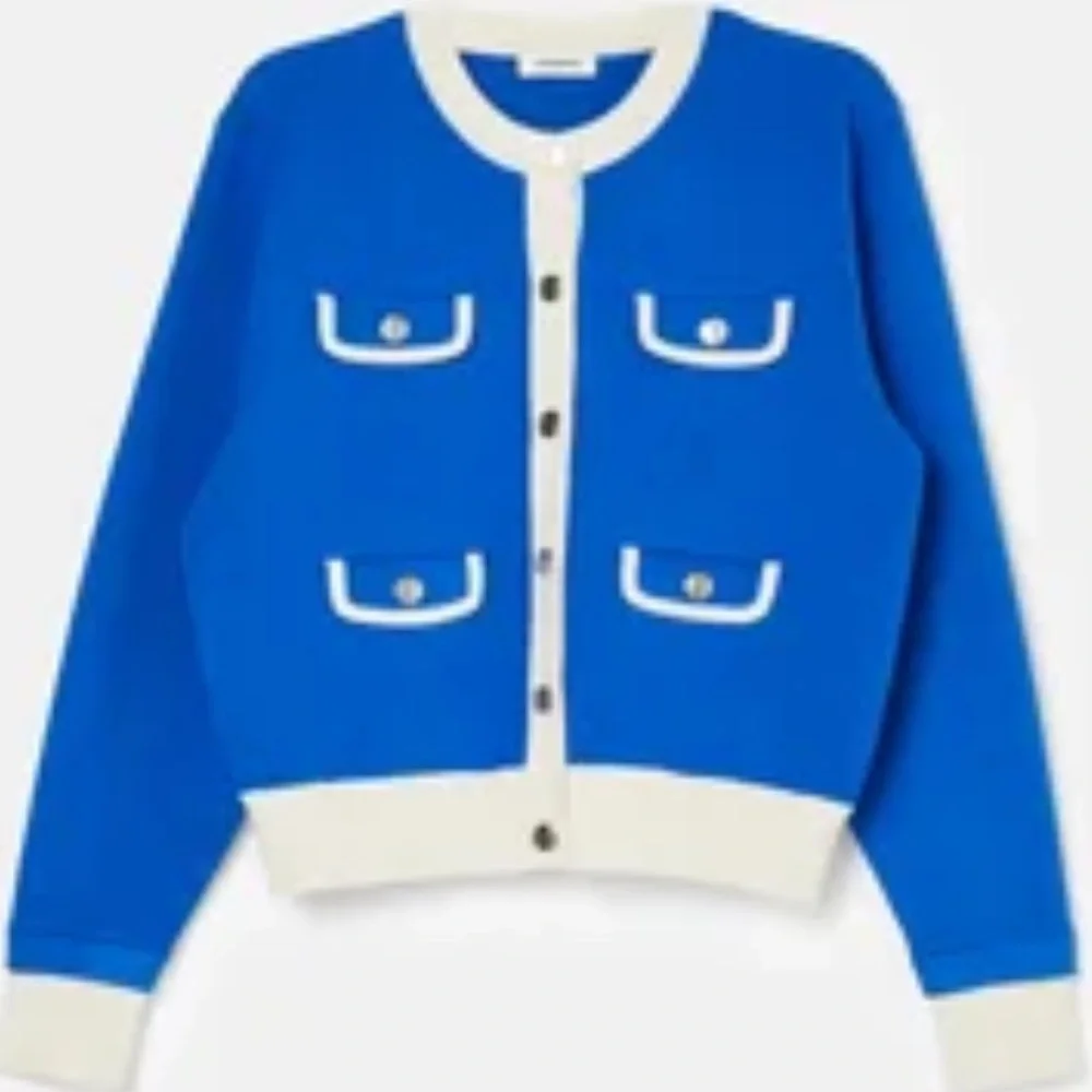 Sandro Murcie Flap Pocket Cardigan Sweater Small 1